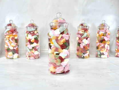 Secret Santa Personalised Sweet Jar - Custom Message Pick n Mix Gift Jar