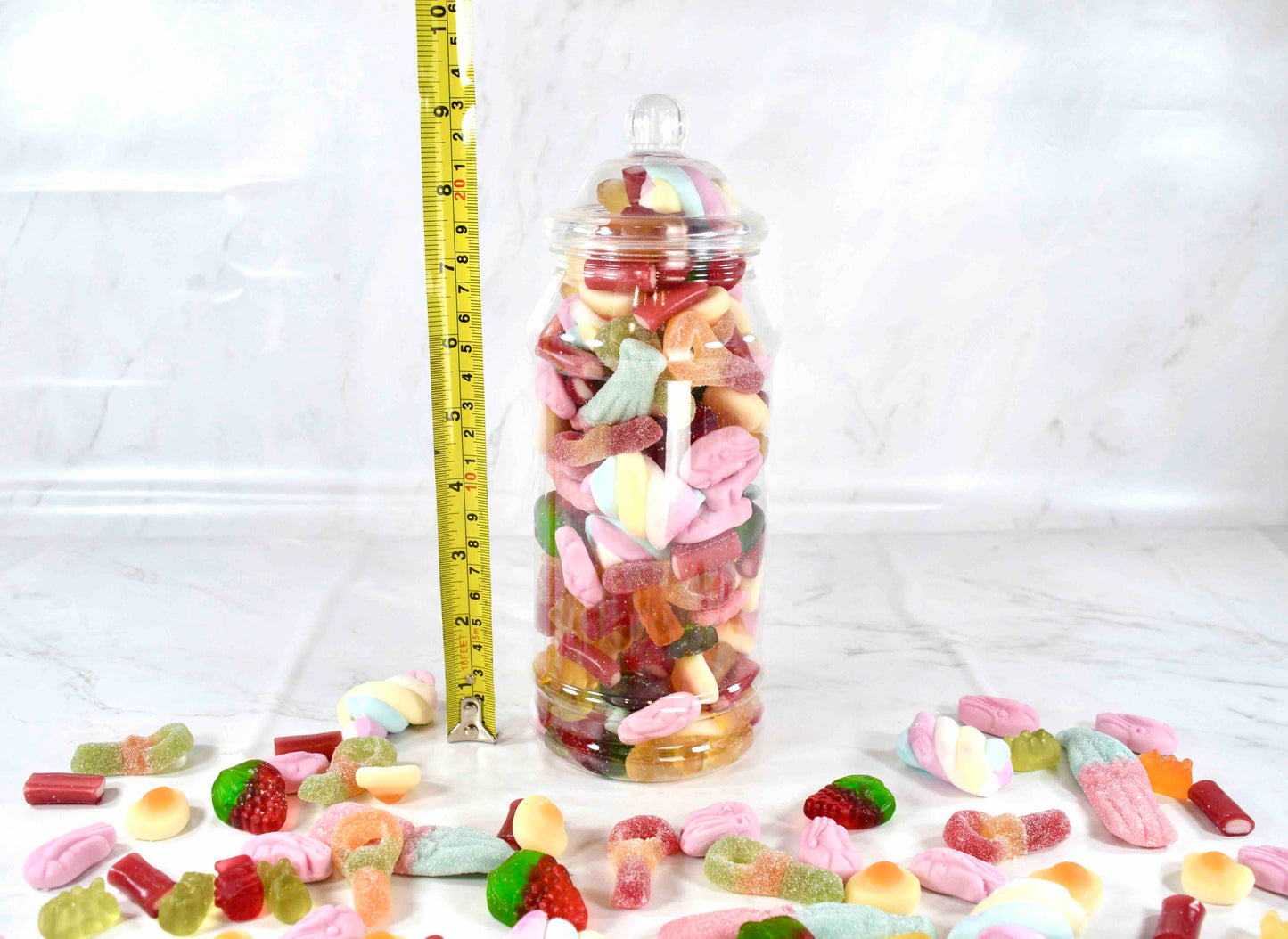 Secret Santa Personalised Sweet Jar - Custom Message Pick n Mix Gift Jar