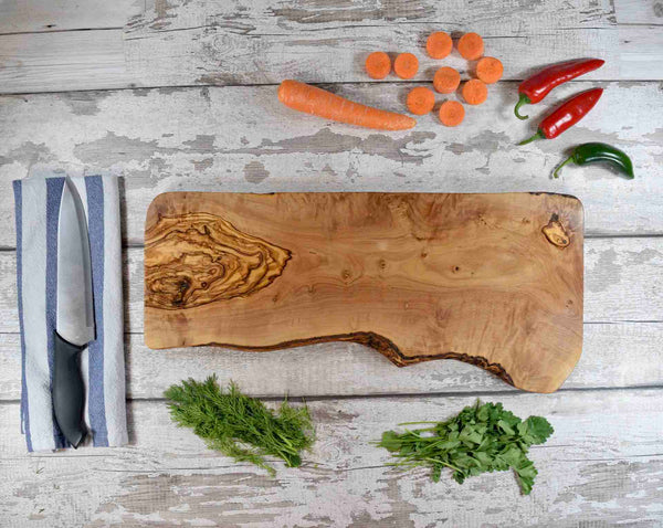 Large Cheese Board 50cm - Olive Wood Cutting Board - Christmas Gift Ideas for Dad - Presents for Him - Charcuterie Board - Tapas Serving Board