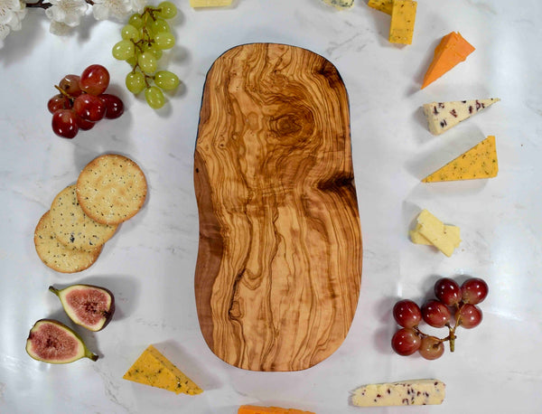 Rustic Olive Wood Cutting Board 30cm