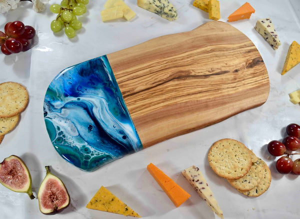 Chopping Board with Resin Art 40cm