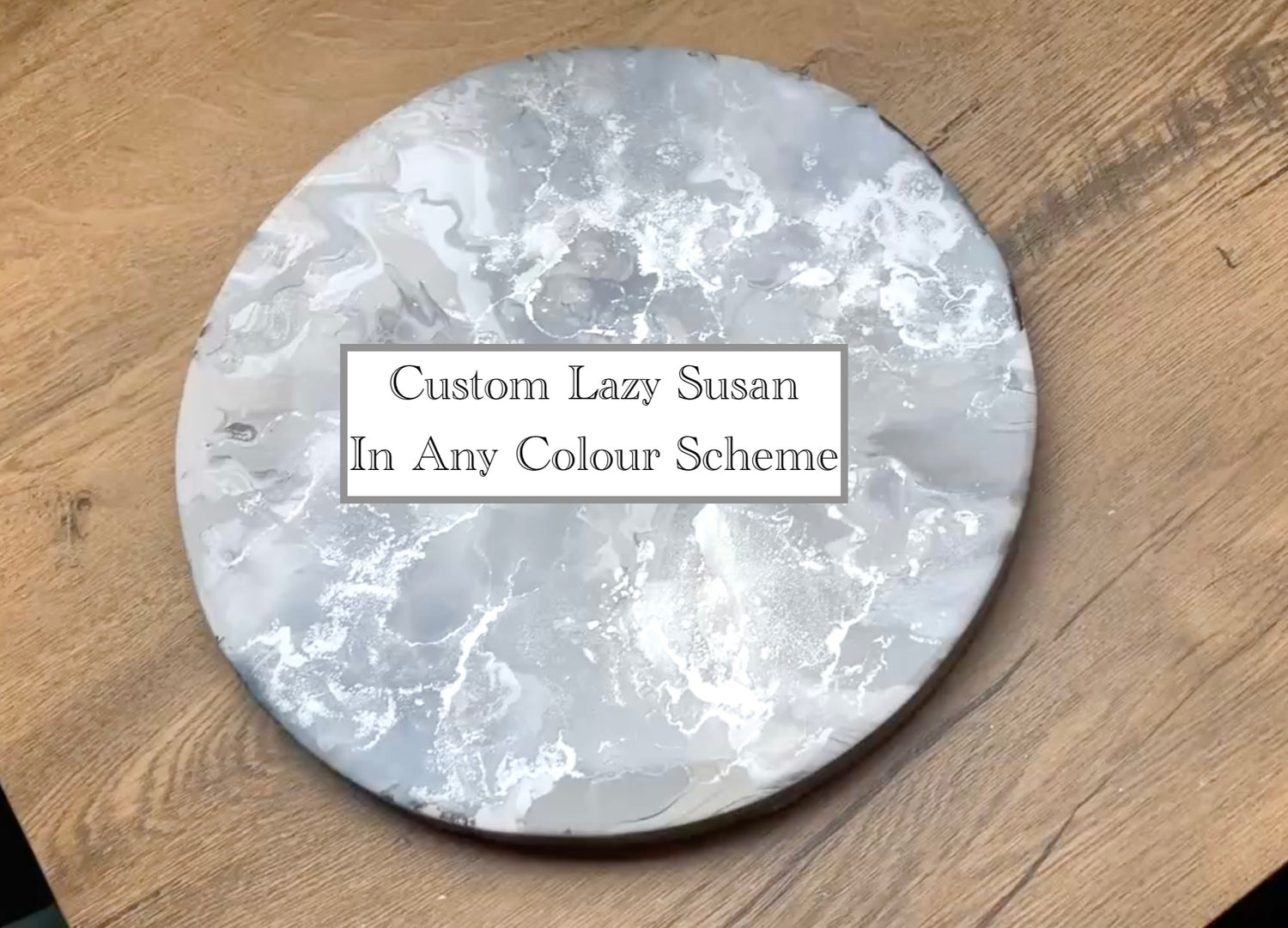 Custom Lazy Susan - Bespoke Turntable In Any Colour Scheme