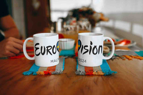 Eurovision Malmö Mug - Eurovision Song Contest Sweden 2024 Cup - 3 Day Turnaround**