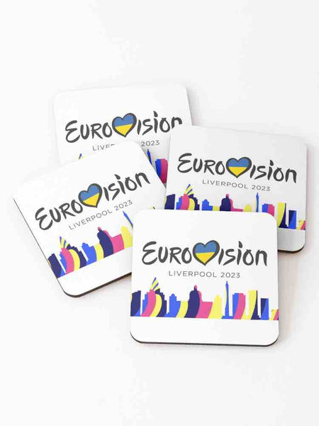 Eurovision Drinks Coaster - Eurovision Song Contest Liverpool 2023 - 5 Day Turnaround**