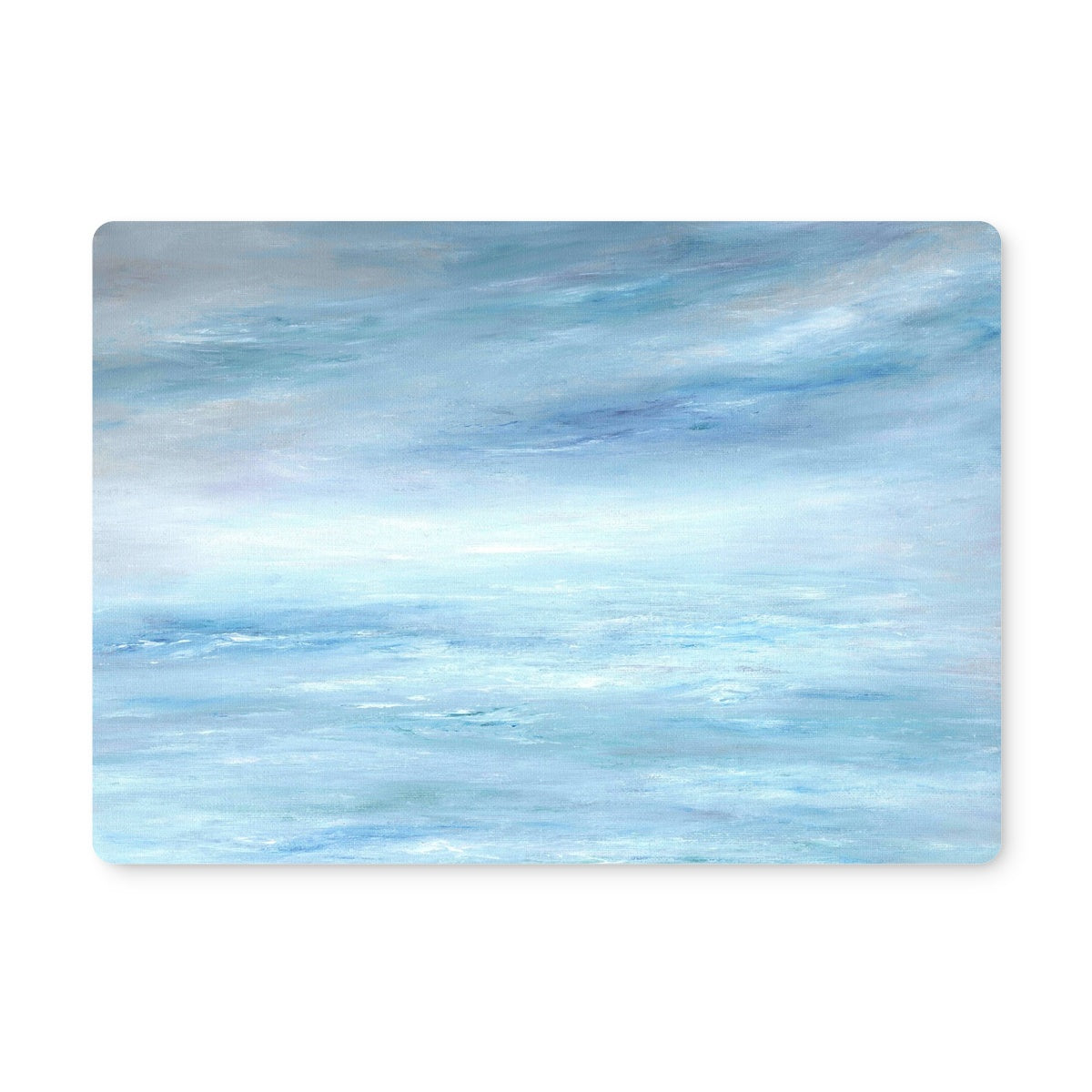 Abstract Sky Placemats - Misty Horizon Table Mats