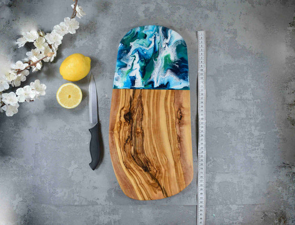Chopping Board with Resin Art 40cm